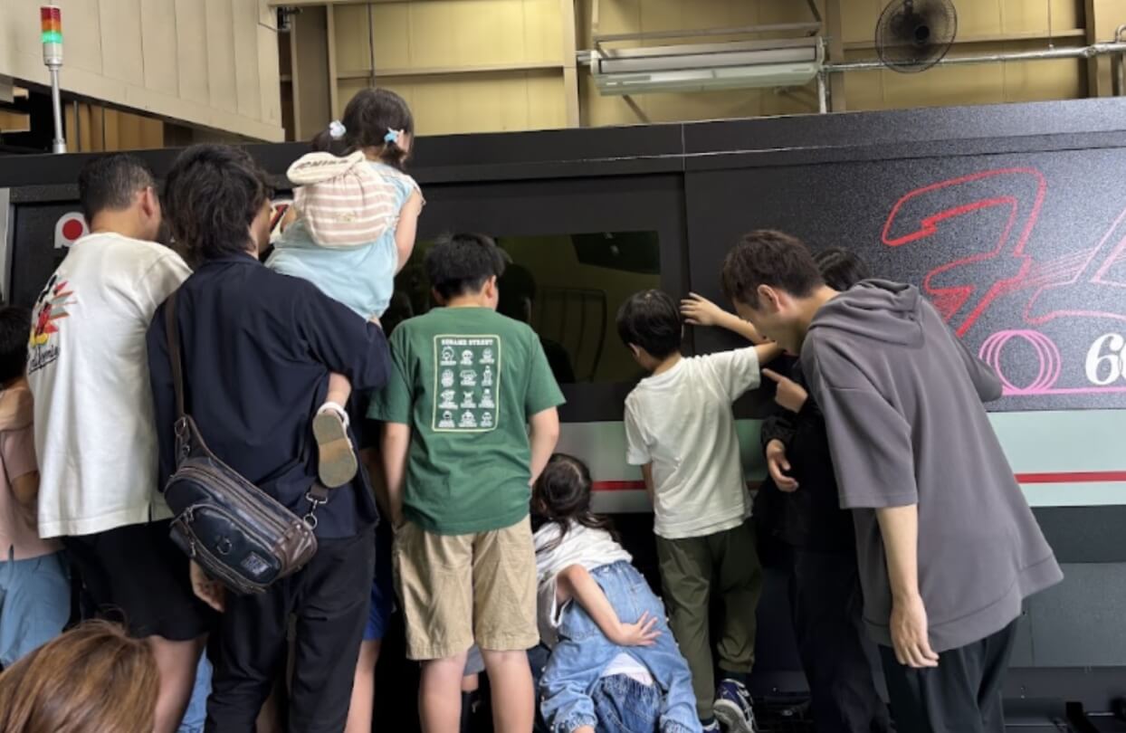 子ども参観日の様子